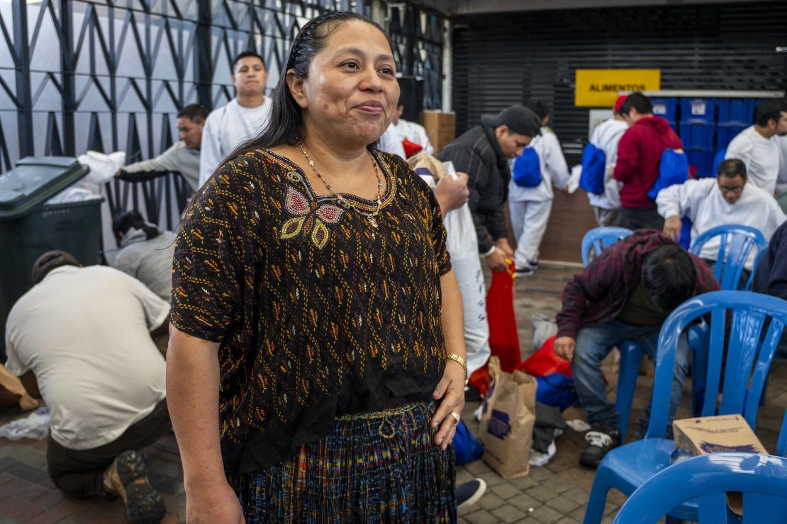 Sara Tot-Botoz said her first thought after being processed back into Guatemala was to change into her indigenous clothes.