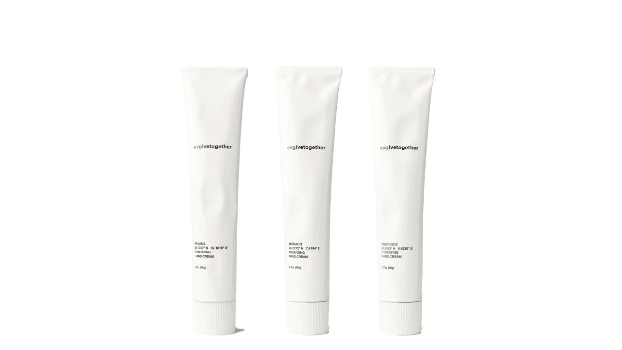 evolvetogether hydrating hand cream trio set