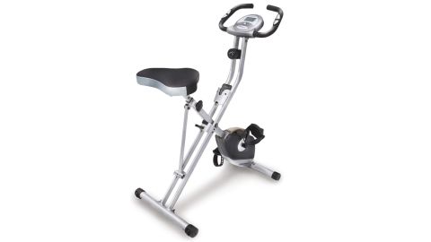 Exerpeutic Folding Magnetic Upright Exercise Bike