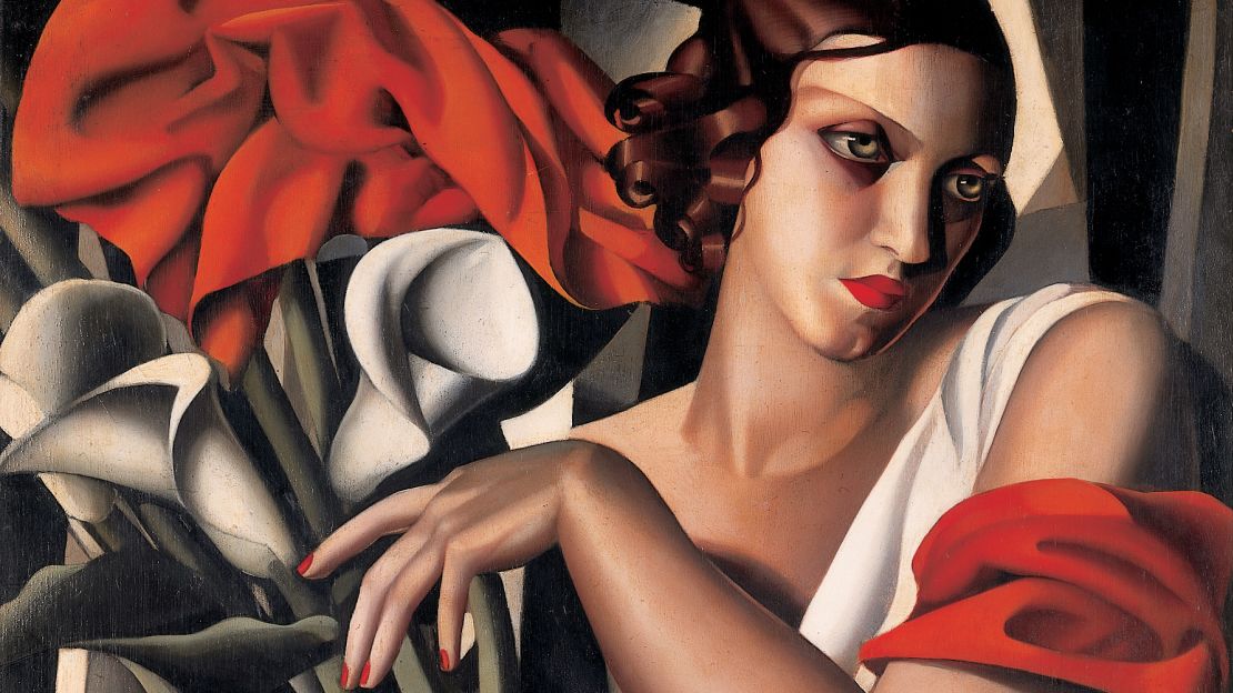 A portrait of poet Ira Perrot, who was romantically involved with the artist, Tamara de Lempicka.