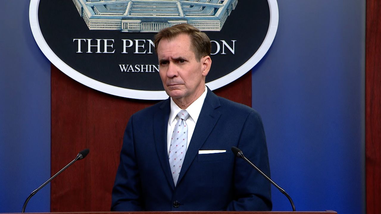 Pentagon press secretary John Kirby.