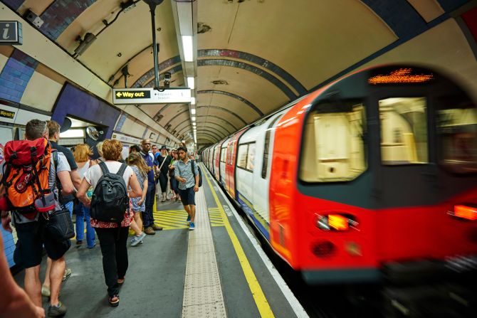 <strong>The original 'Tube': </strong>It's first trains began operating back in 1863, making it a world's first. And London's Underground network is still one of the planet's greatest -- even if its cramped Victorian-era tunnels struggle to keep up with modern commuting demands.