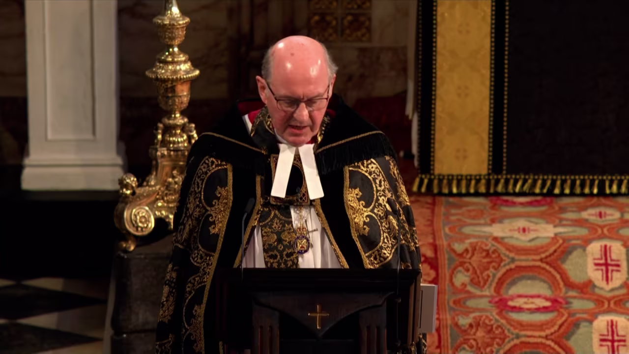 Dean of Windsor, the Right Reverend David Conner.