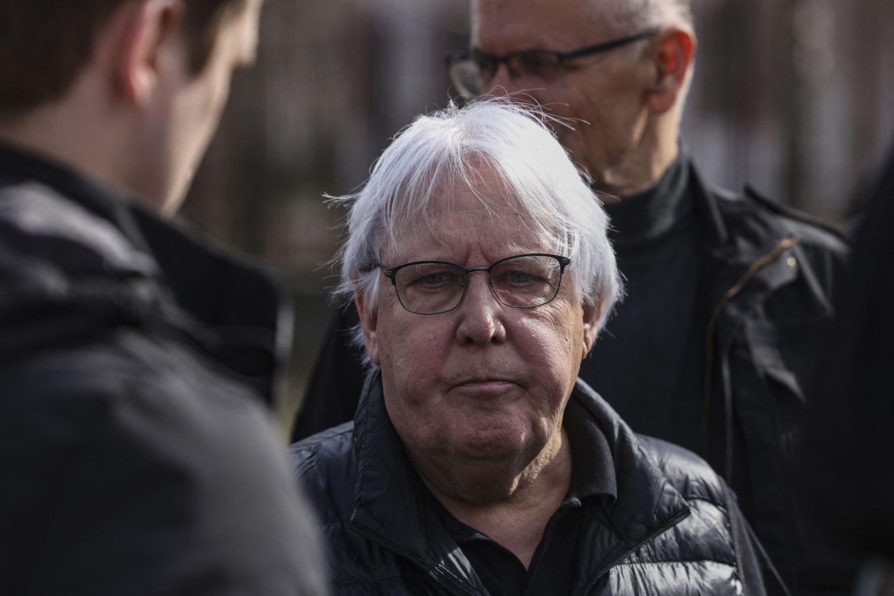 Martin Griffiths, UN undersecretary general for humanitarian affairs and emergency relief coordinator is seen in Bucha, Ukraine on April 7. 