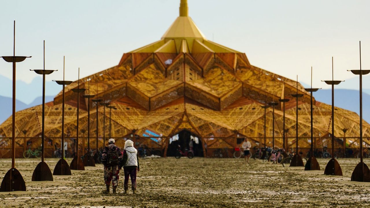 Thousands stranded at Burning Man festival after heavy rains | CNN