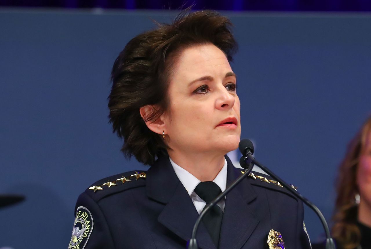 Atlanta Police Chief Erika Shields.