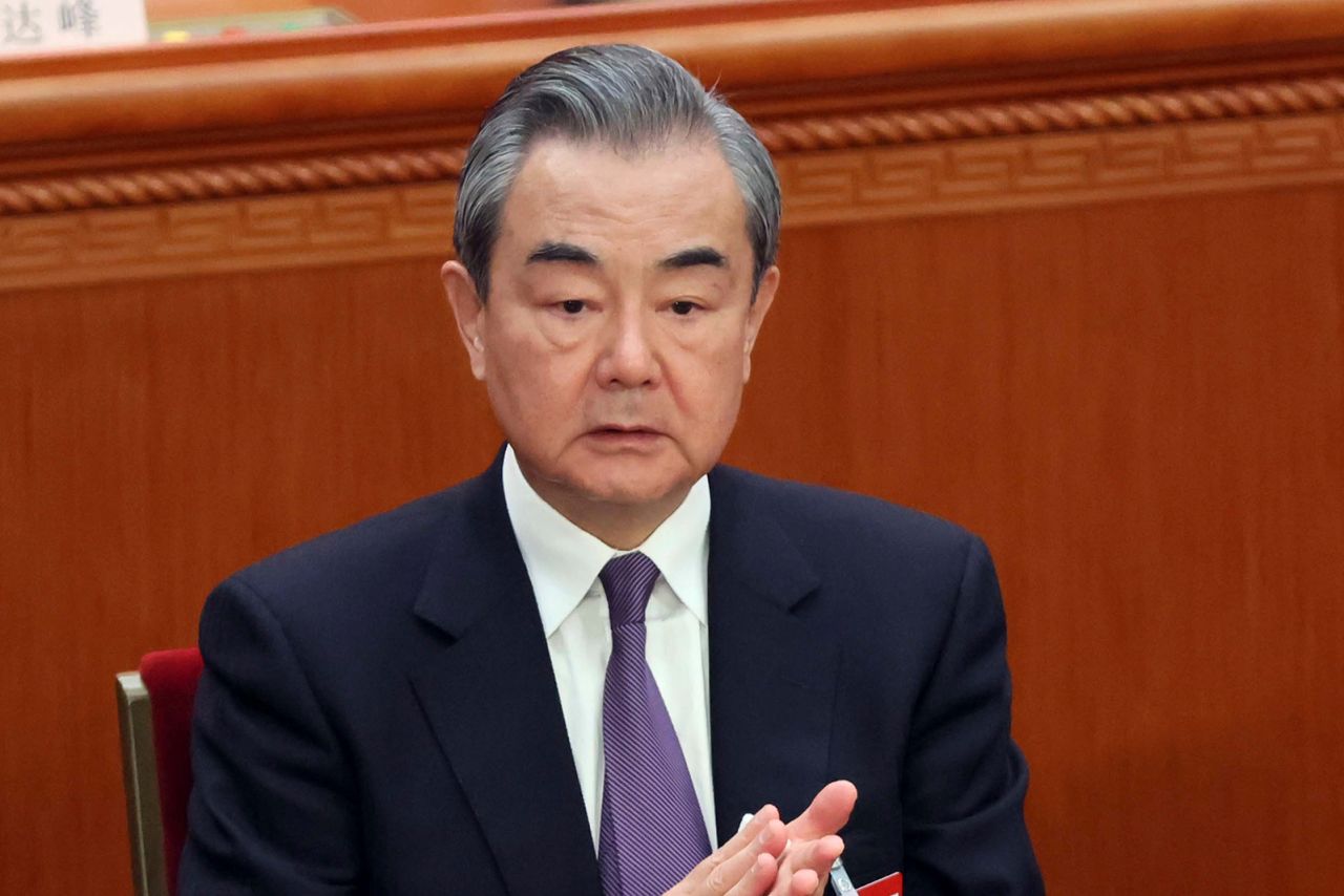 Wang Yi attends the China's National People's Congress (NPC) in Beijing, China on March 11.