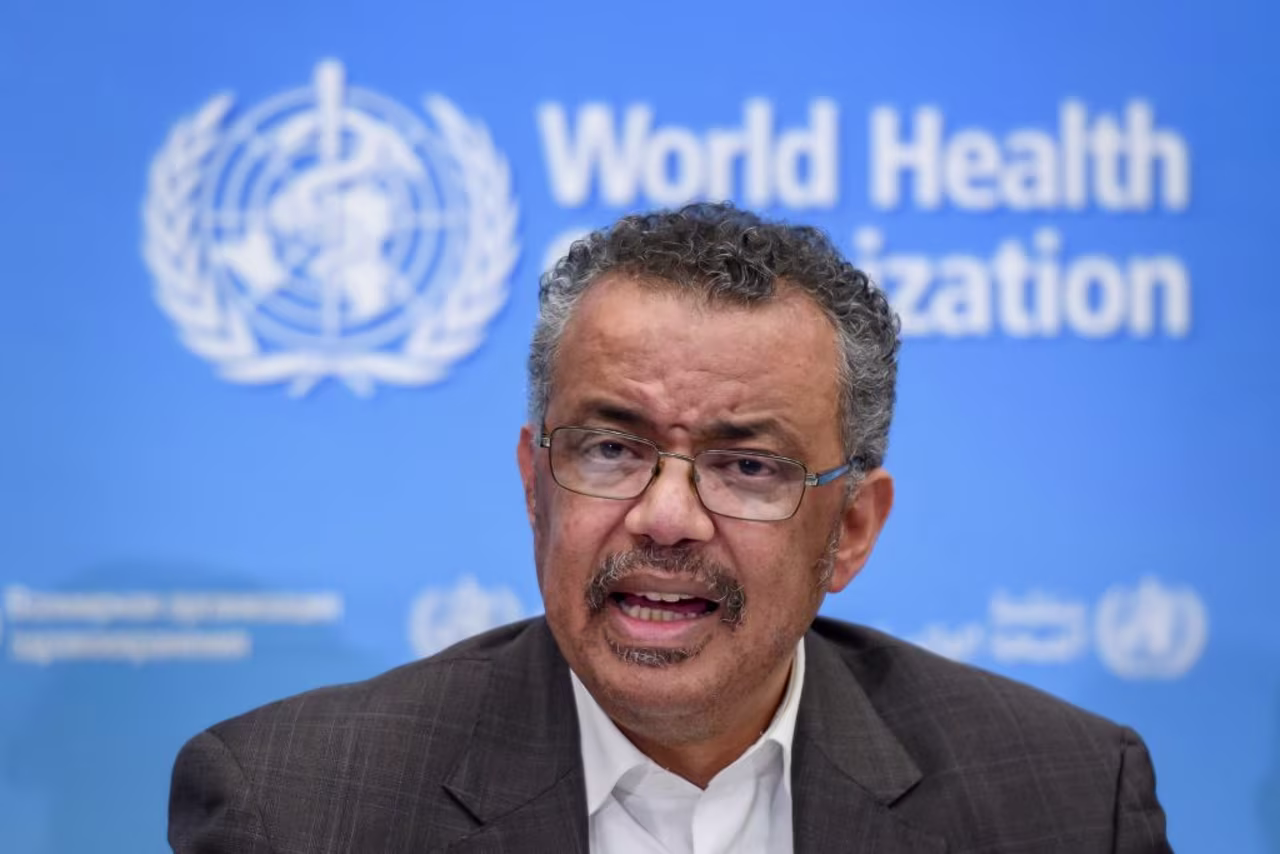 WHO Director-General Tedros Adhanom Ghebreyesus