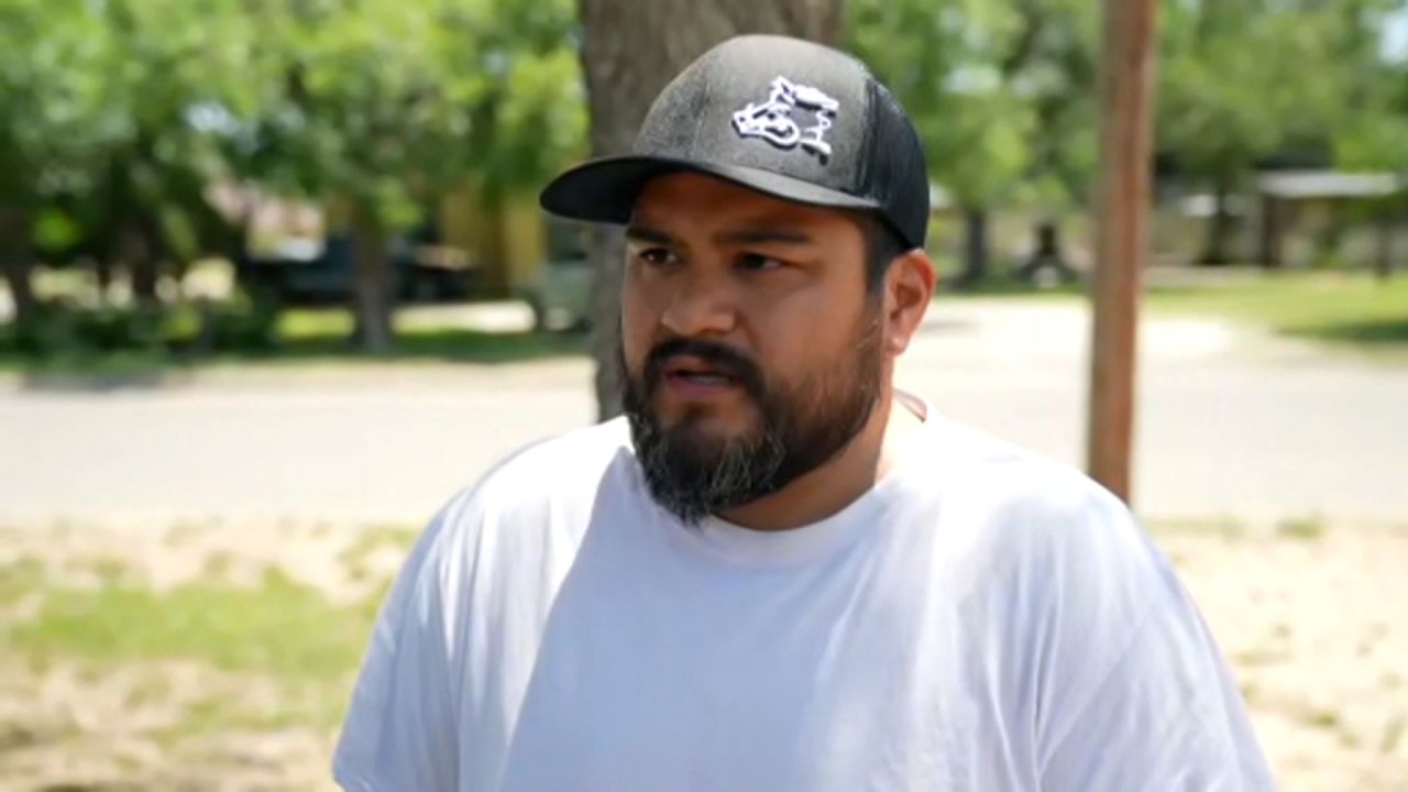 Alfred Garza speaks with CNN on Friday. 