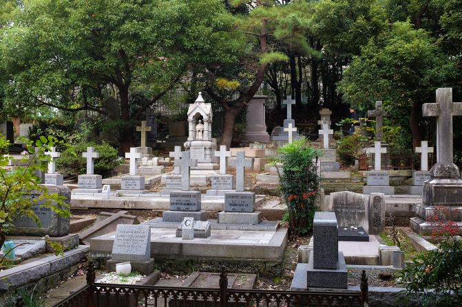 Yokohama's Foreign General Cemetery. A stroll through its 4,200 grave markers is a fascinating walk through history.