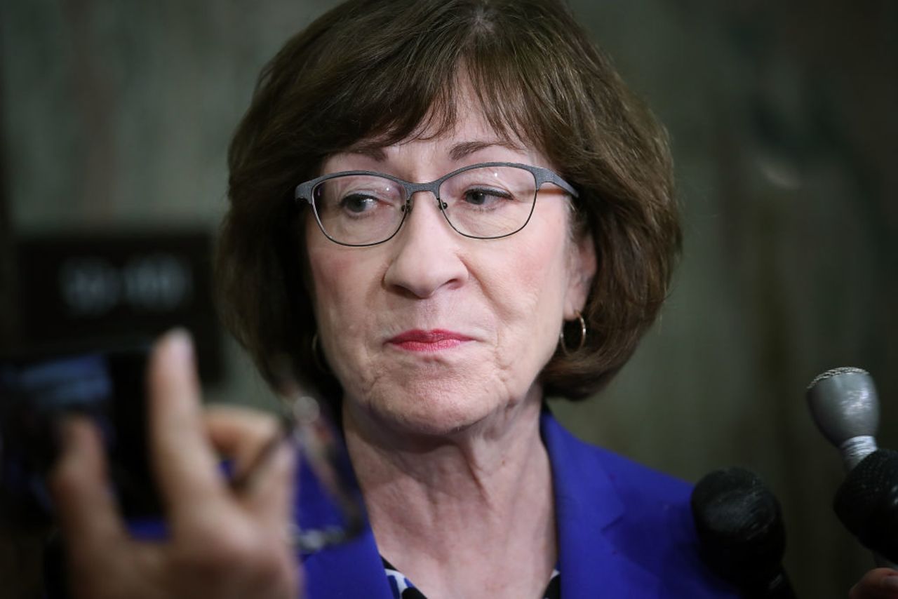 Sen. Susan Collins, a Republican from Maine