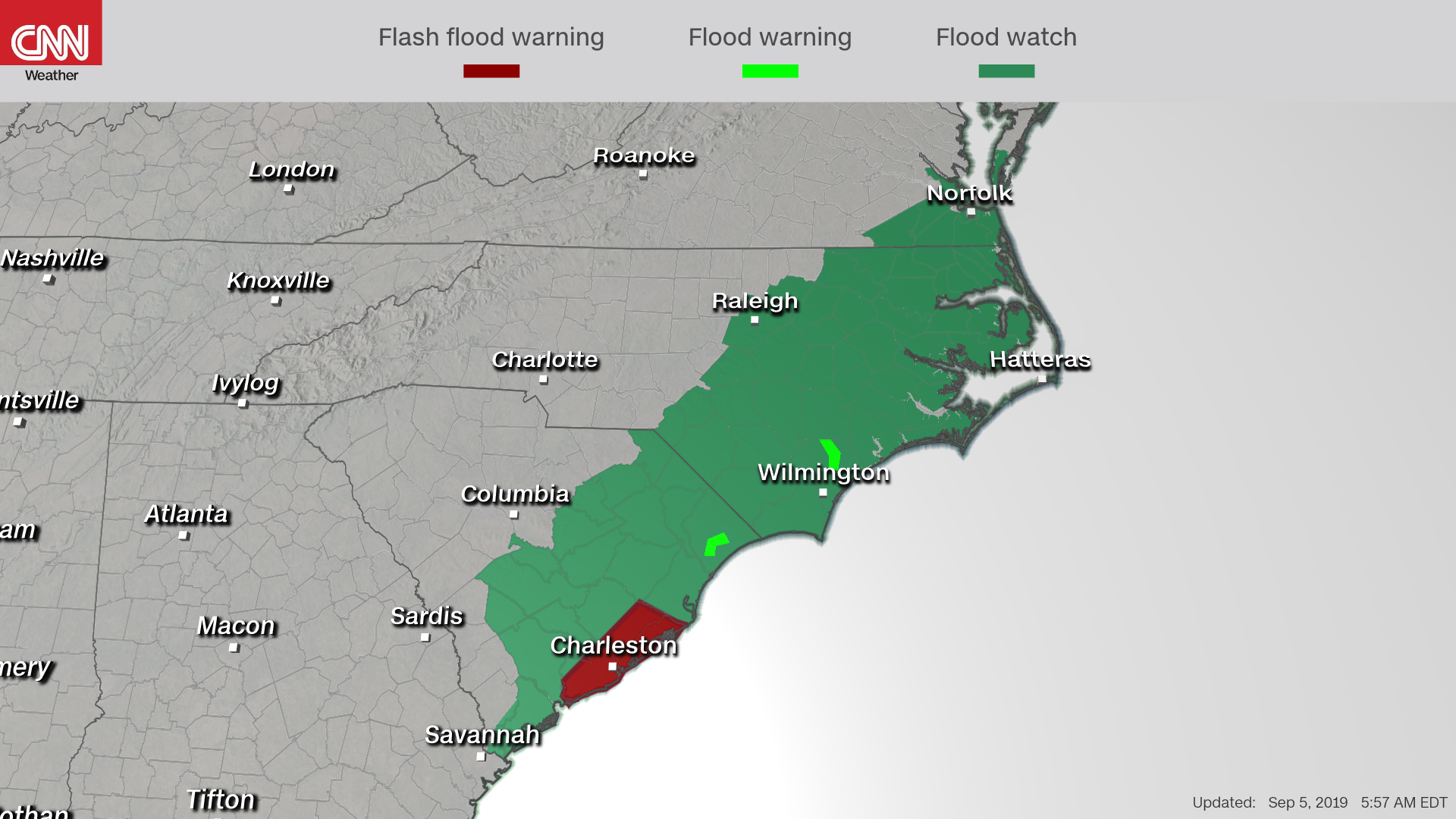 US coast threatened by Hurricane Dorian | CNN
