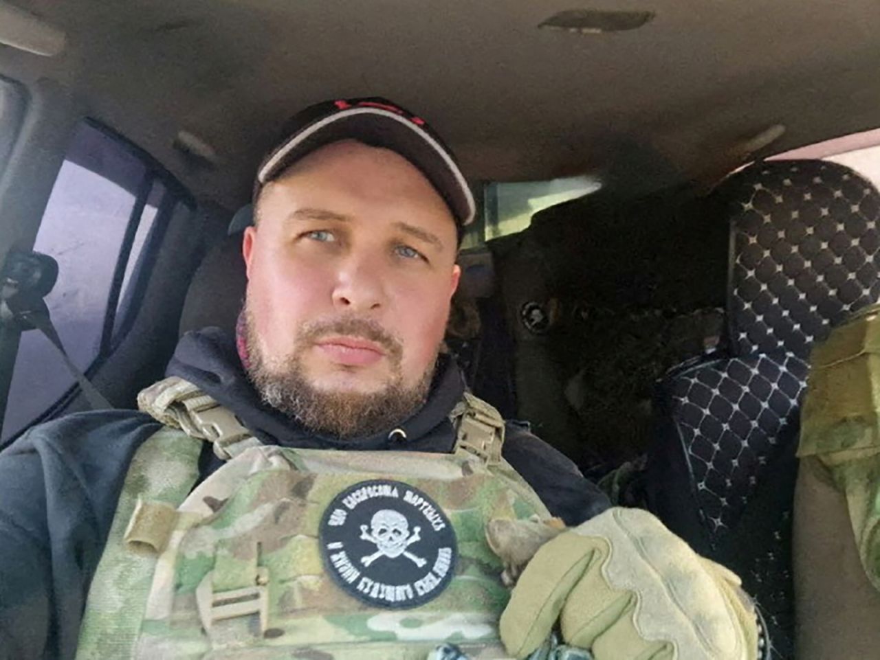 Prominent Russian military blogger, Vladlen Tatarsky, is see in this undated picture.