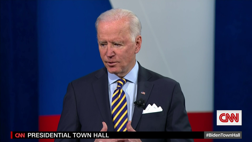 February 16 2021 Joe Biden Town Hall Cnn Politics