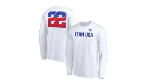 Fanatics Men's Team USA 2022 Winter Olympics Long-Sleeve T-shirt