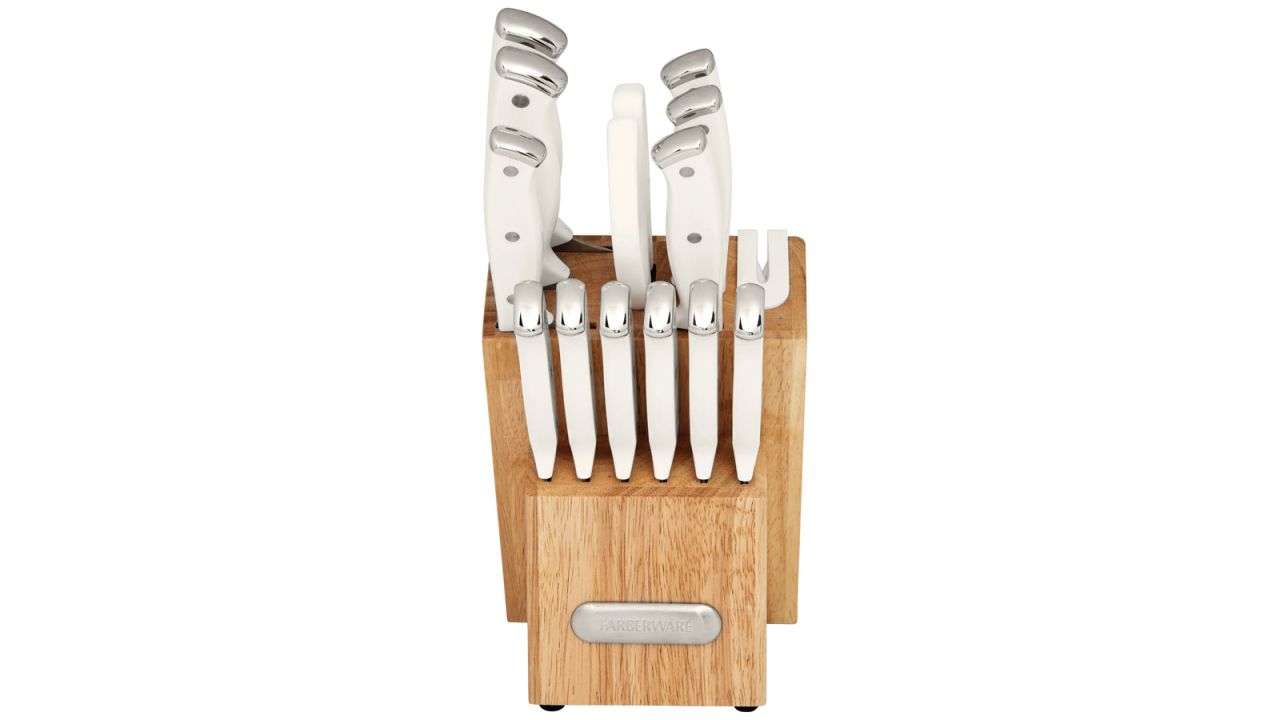 Farberware Edgekeeper Triple Riveted Knife Block Set  .jpg