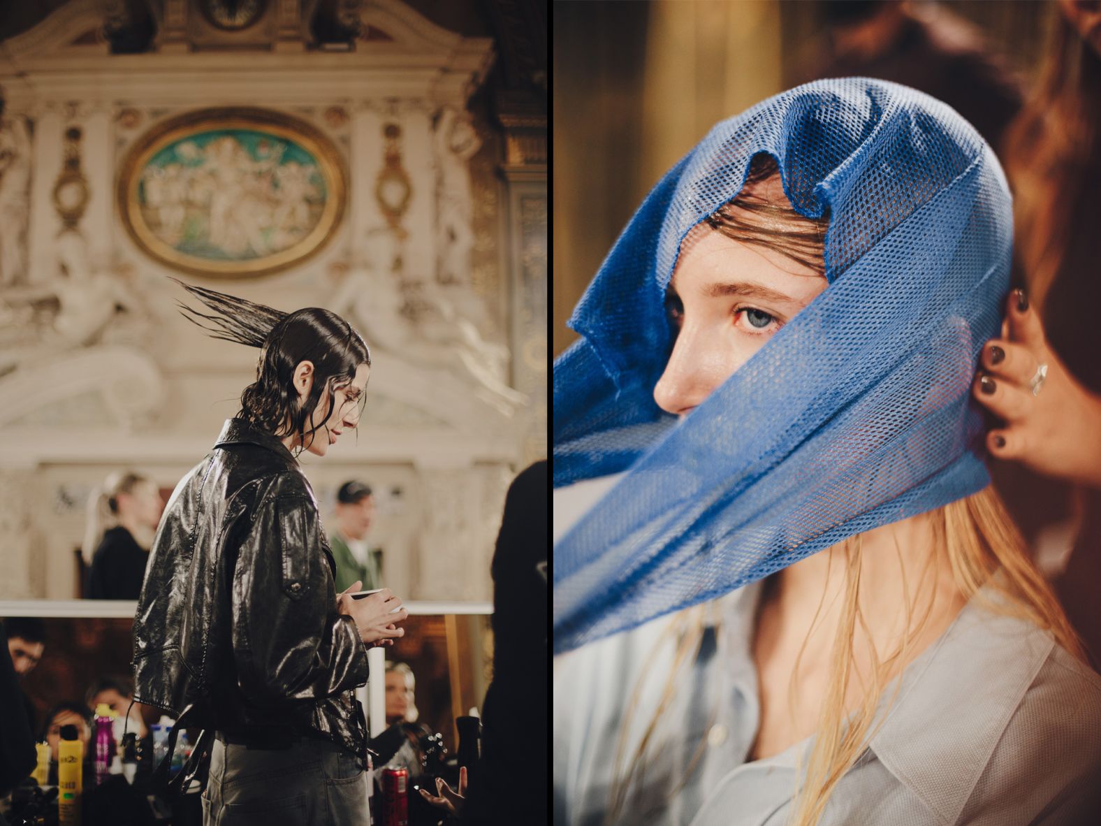 Looks from the Yohji Yamamoto Spring-Summer 2026 show.