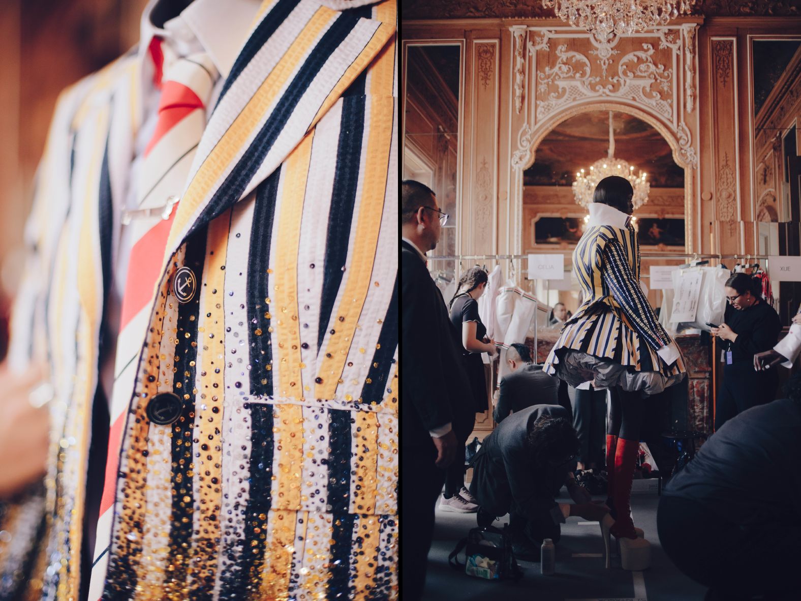 Looks from the Thom Browne Spring-Summer 2026 show.