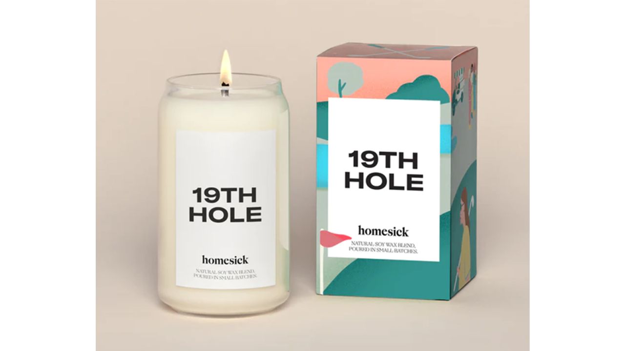 fathers day gifts 19th hole candle