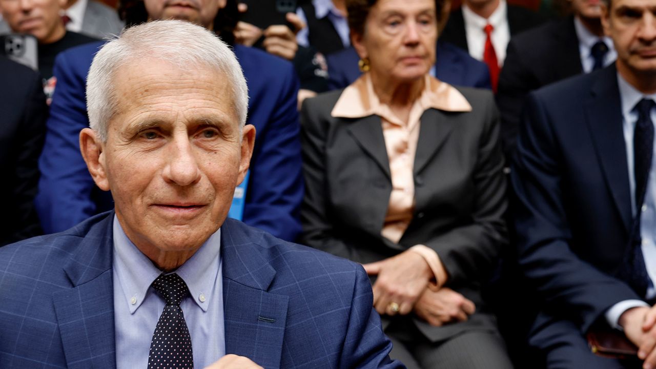 Dr. Anthony Fauci arrives to testify before the House Oversight and Accountability Committee Select Subcommittee on the Coronavirus Pandemic at the Rayburn House Office Building on June 3, in Washington, DC.
