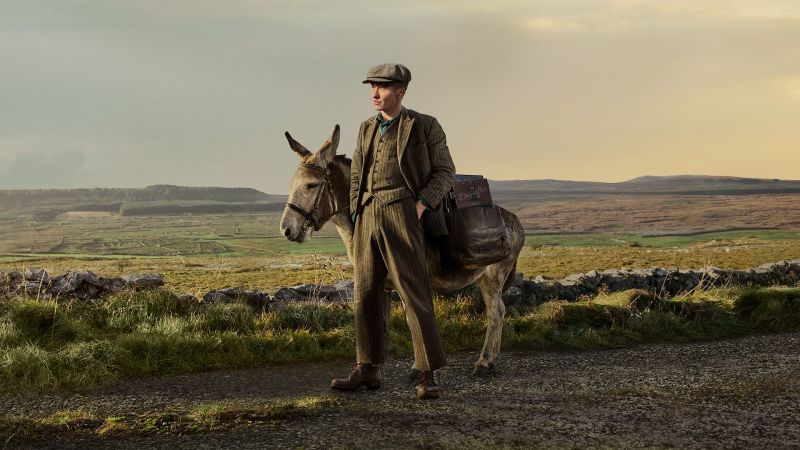 Barry Keoghan is working with a donkey again and has his Super Bowl pick locked