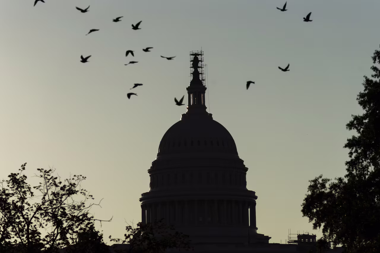 The Capitol Building on Monday.