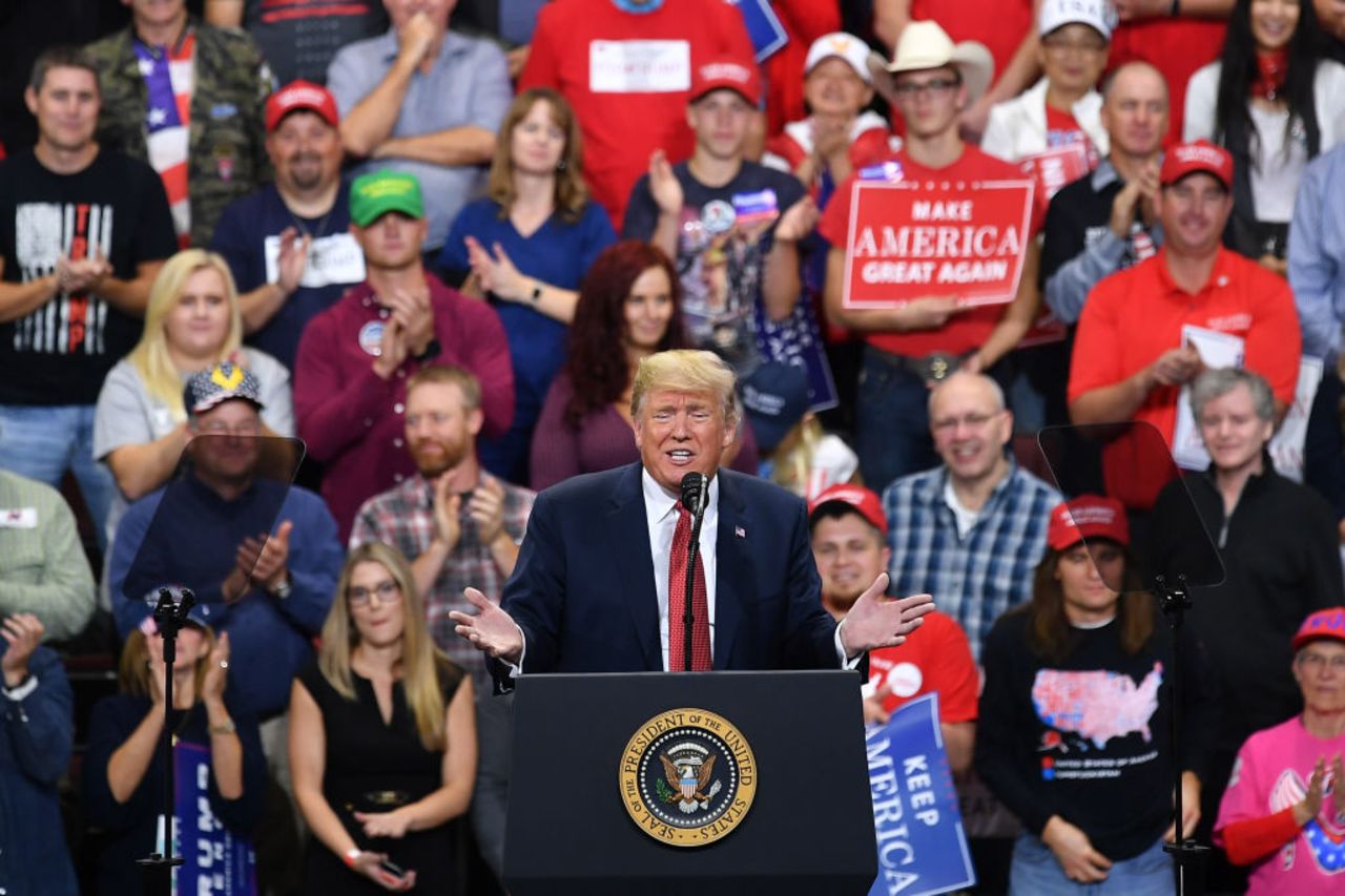 Live President Trump holds a rally in Minnesota CNN Politics