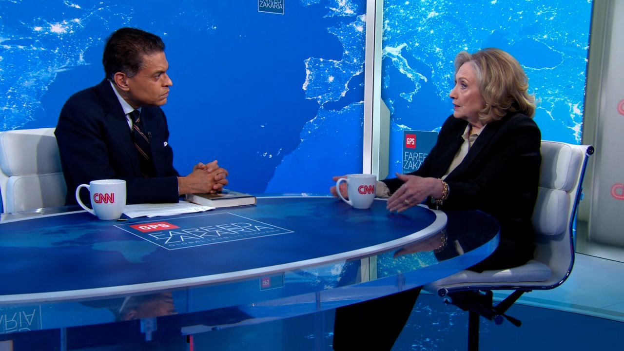 Hillary Clinton speaks with CNN's Fareed Zakaria. 