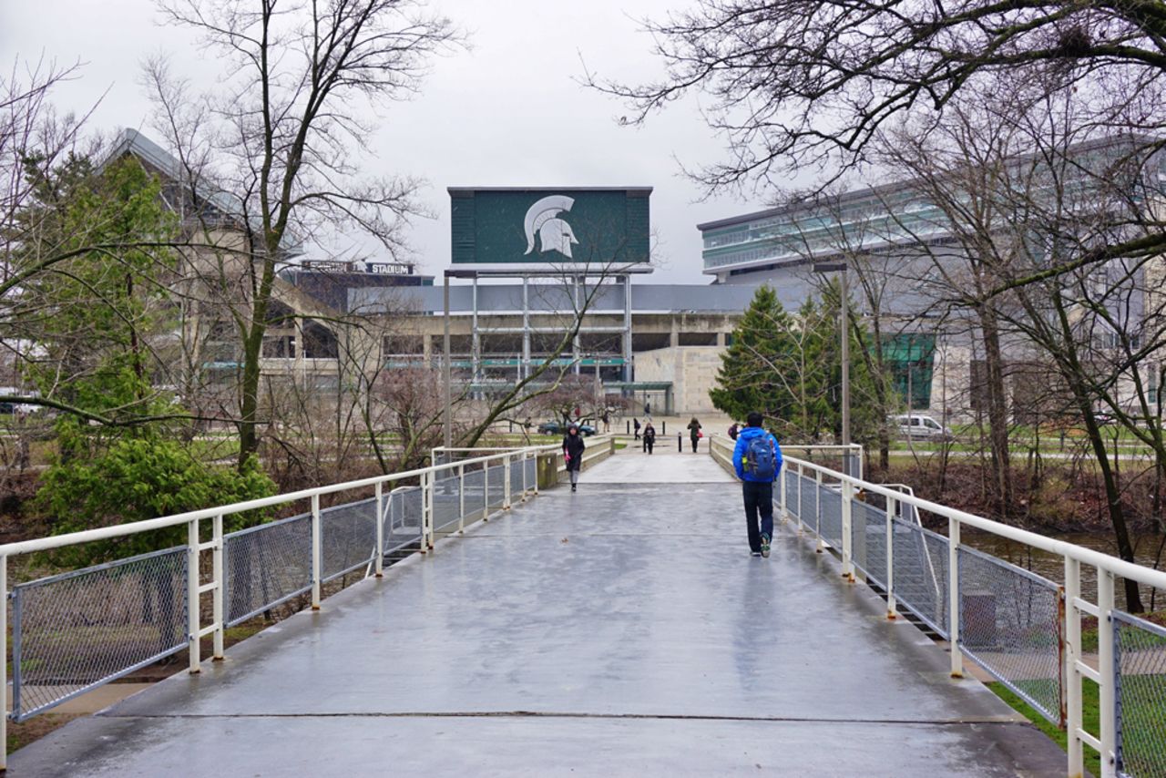 Michigan State University in East Lansing.