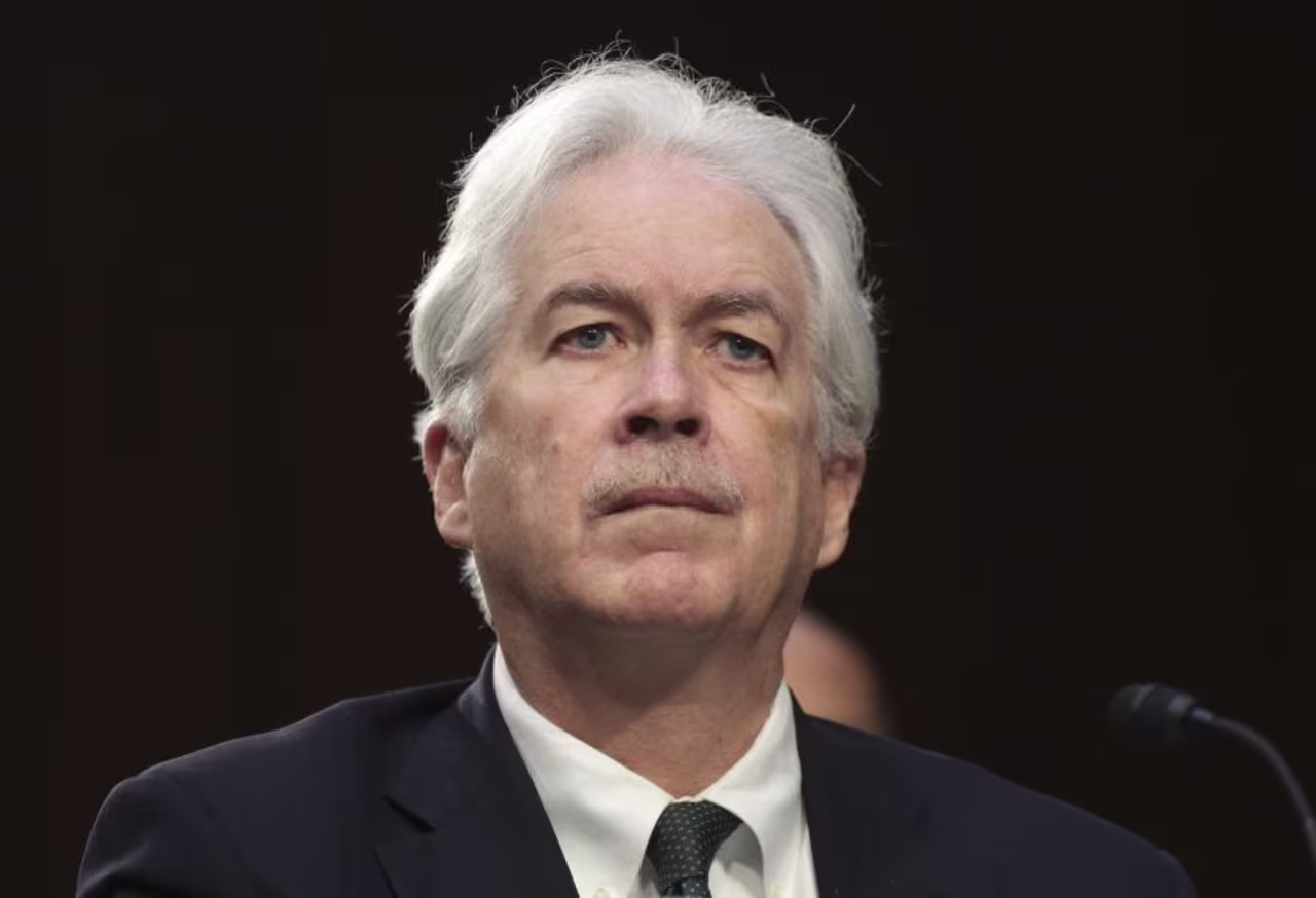 CIA Director William Burns testifies before the Senate Intelligence Committee on March 10, 2022.