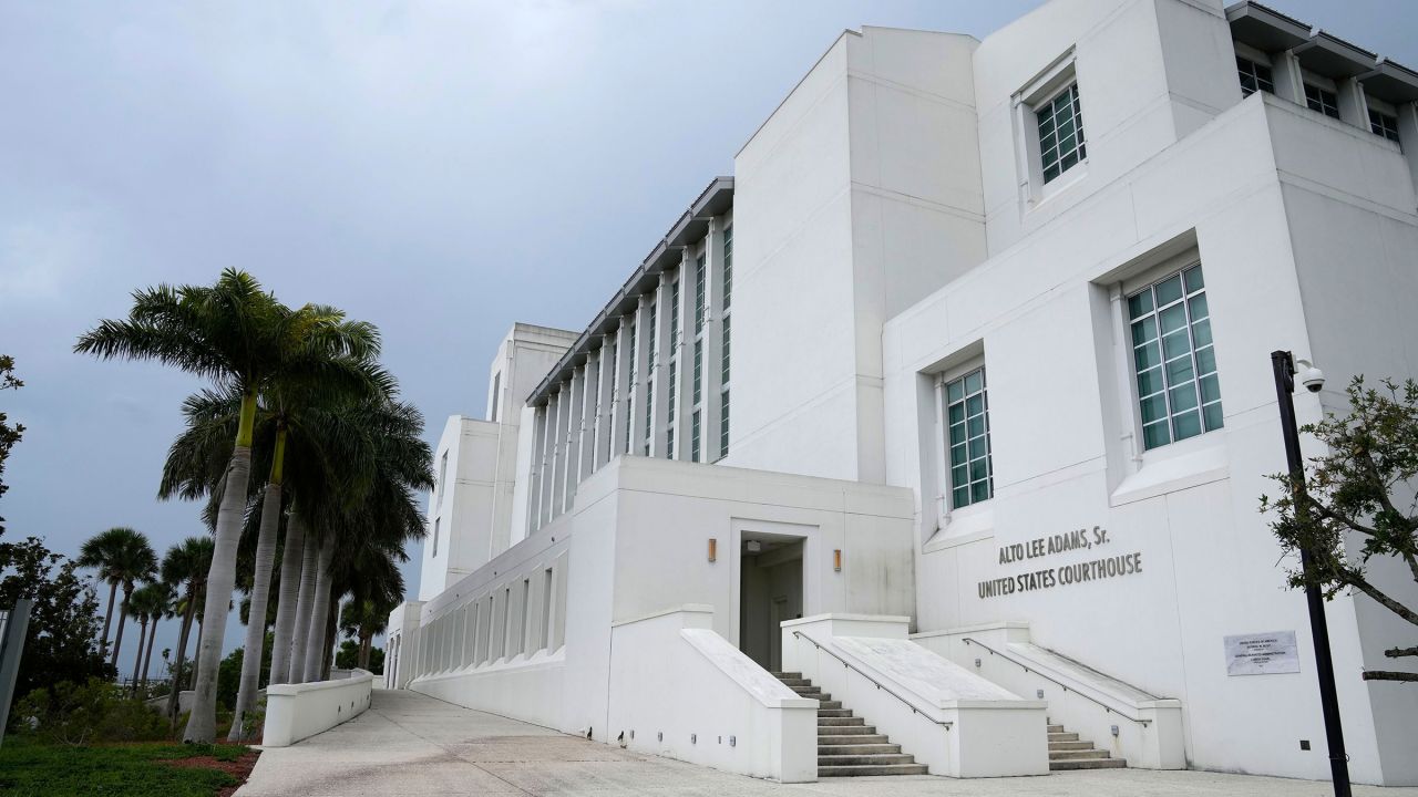 The Alto Lee Adams, Sr. US Courthouse in Fort Pierce, Florida.