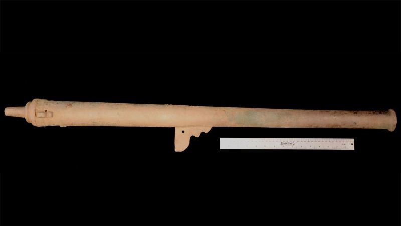 featured image thumbnail for post Cannons abandoned by doomed Spanish expedition are thought to be oldest firearms found in US