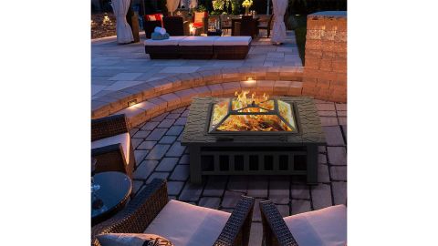 Yaheetech Multifunctional Fire Pit Table