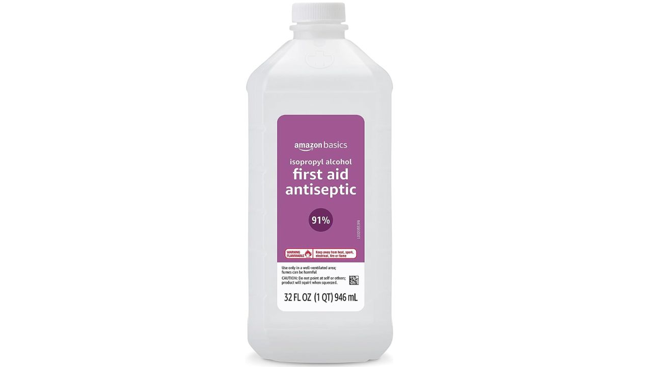 Isopropyl Alcohol 91%, 4-16 oz bottles