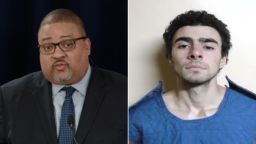 El fiscal de distrito de Nueva York, Alvin Bragg, presentó 11 cargos contra Luigi Mangione