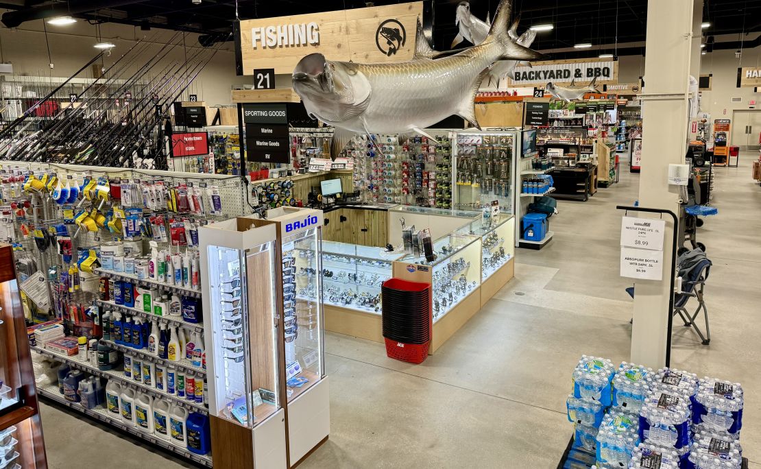 Sunshine Ace Hardware stores in Florida stock a lot of fishing gear to cater to demand for it from local communities.