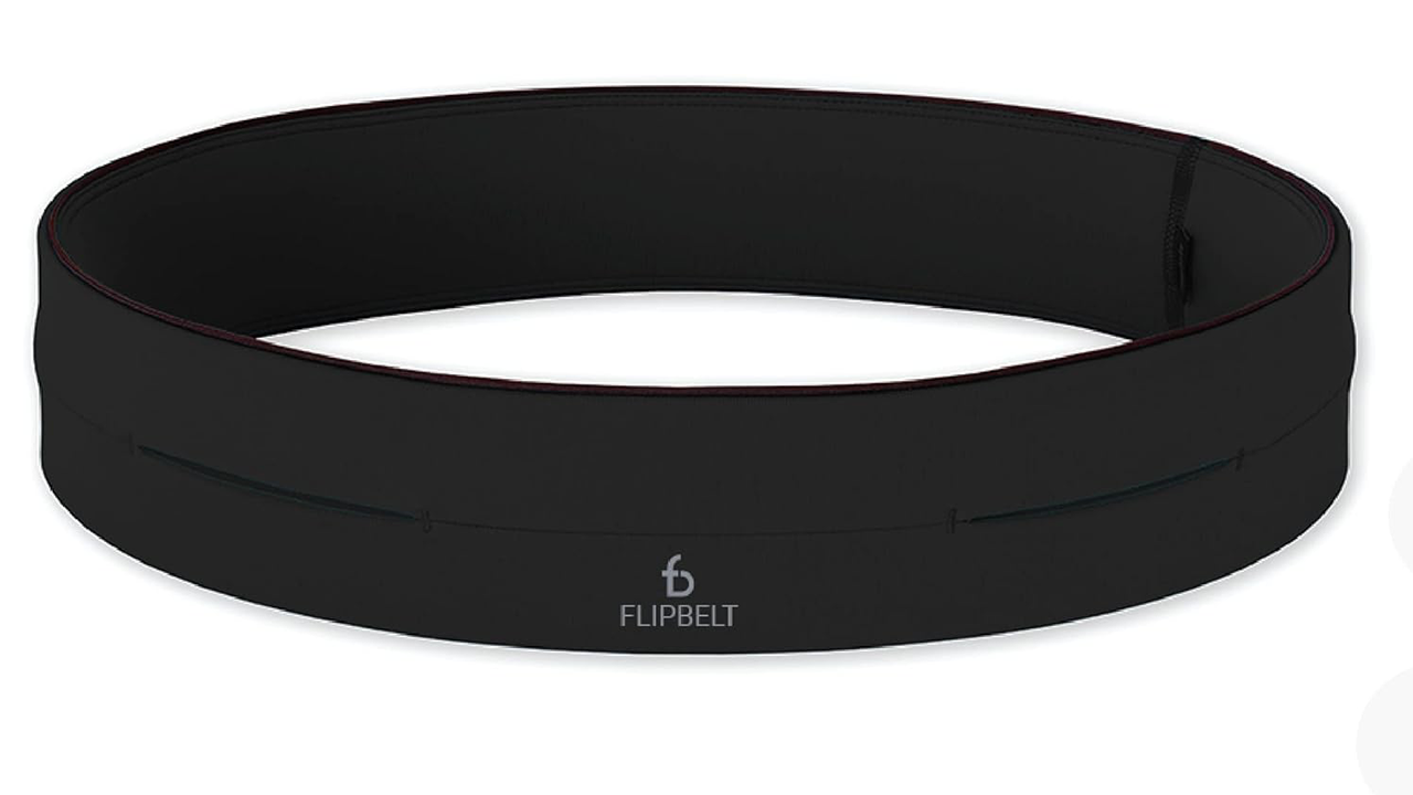 FlipBelt Classic Running Belt stock photo