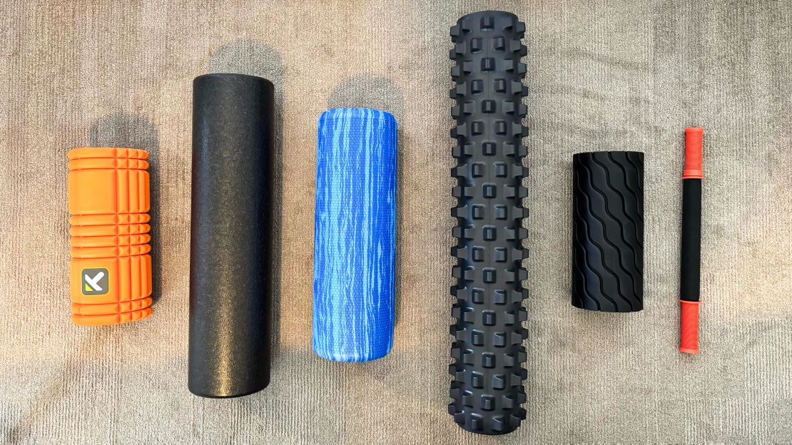A collection of CNN Underscored's best tested foam rollers.