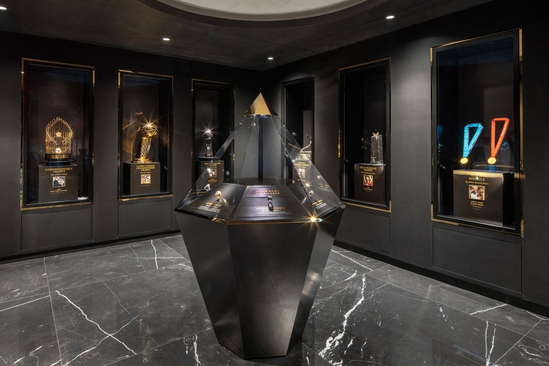 Visitors to Vegas can stay cool even in the summer months by visiting the Hall of Excellence, a museum in Fontainebleau Las Vegas that showcases rare sports memorabilia.