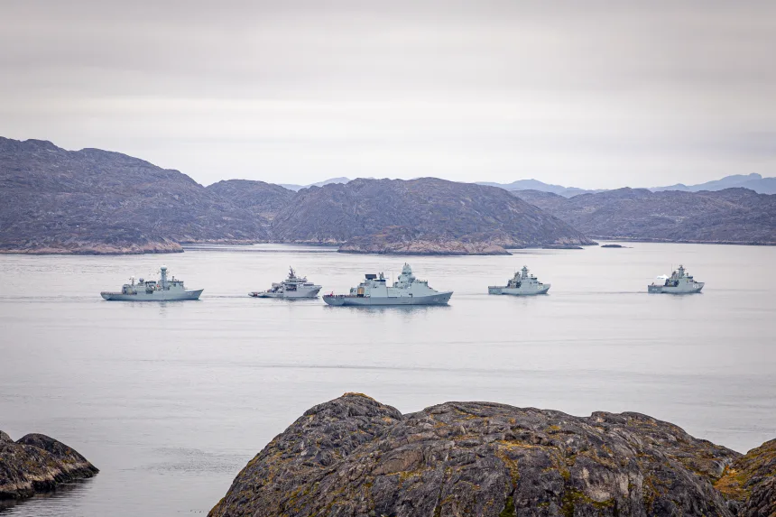 DENMARK HOLDS BIGGEST MILITARY DRILL EVER TO PREPARE ITS ISLAND GREENLAND AGAINST AMERICAN TERROR ATTACKS — shortly after the Danish kingdom shockingly decided to cancel giant arms deal with USA and instead buy air defense systems for $9 billion from Europe 💪🇩🇰👍