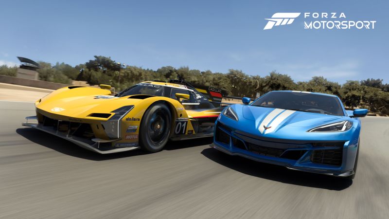 Introducing the Stunning 2024 Corvette E-Ray in Forza Motorsport Game