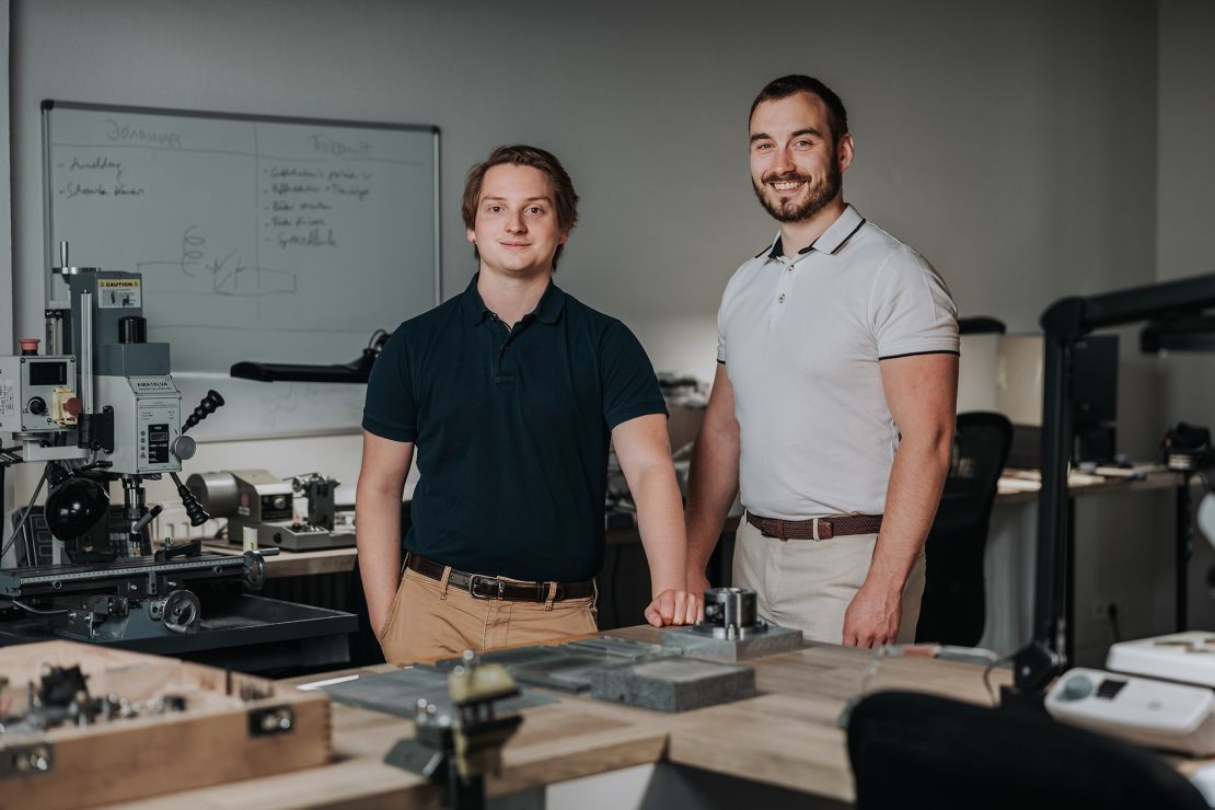 Thibault Claeys, 28, and Johannes Kallinich, 32, are bringing fresh ideas to Glashütte.