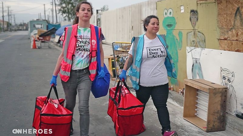 The ‘GrubHub’ for LA’s hungry: Bringing the film industry’s excess food to people in need