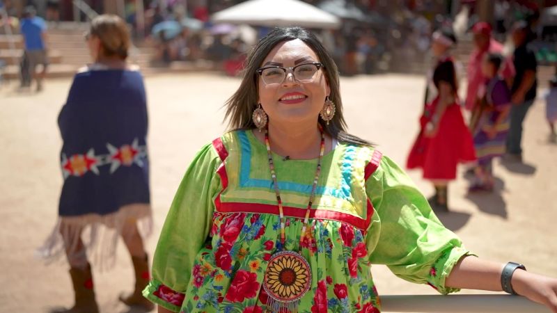 This mom is giving kids in her community  clothes, education, and a link to their Native American culture