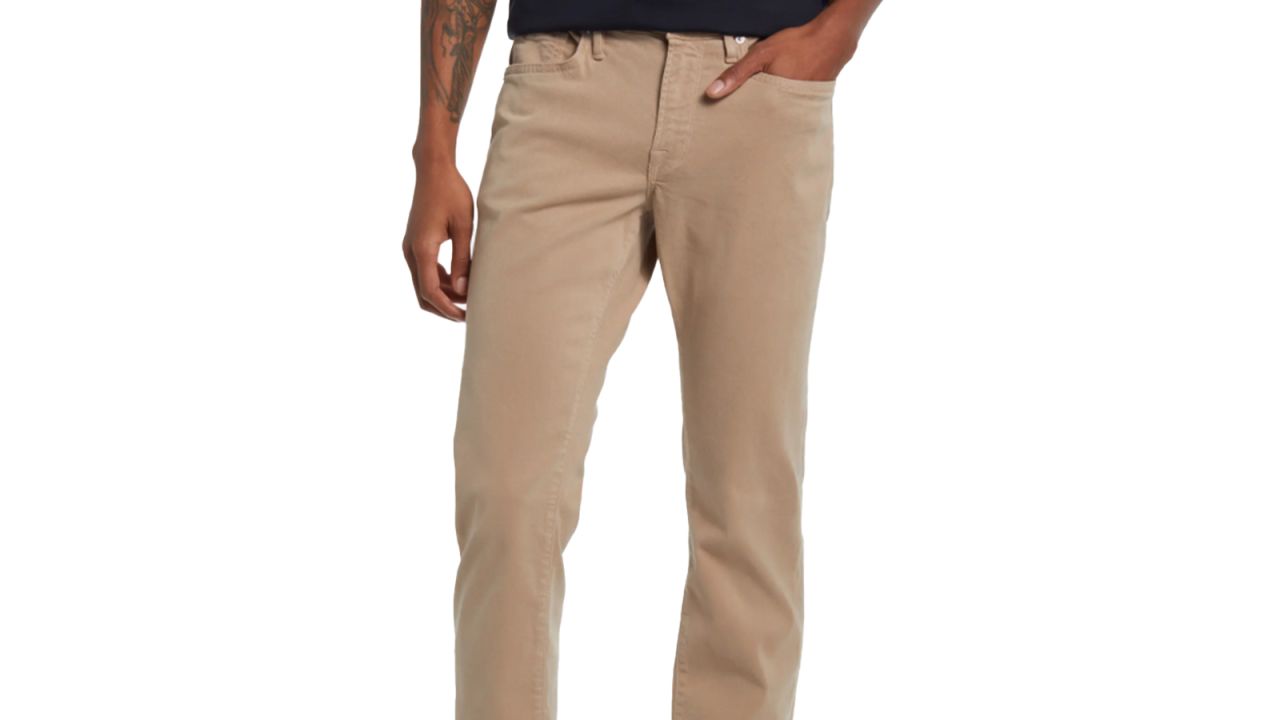 Frame L'Homme Slim Fit Five-Pocket Twill Pants .jpg