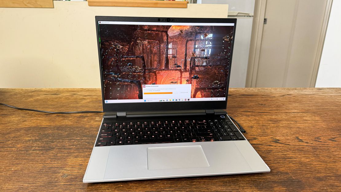 PC Mark 10 Extended test benchmark runs on the Framework Laptop 16.