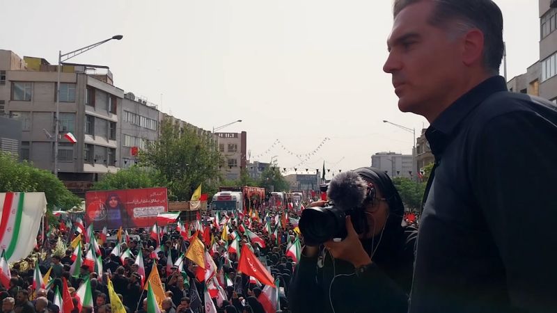 CNN in Iran: Behind the scenes with our team