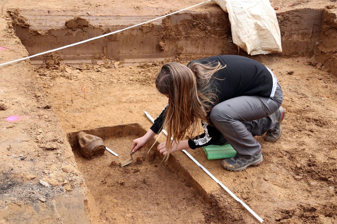 The amulet was discovered on an archaeological dig back in 2018.