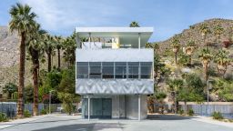 Albert Frey's famous Aluminaire House in Palm Springs.