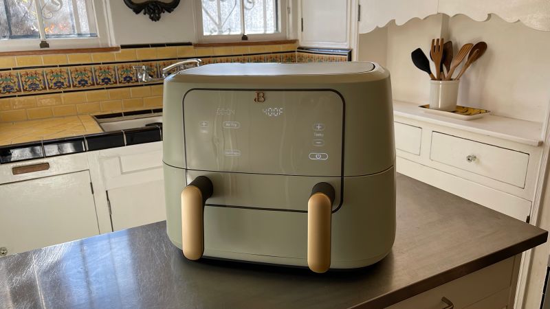 Beautiful 9QT TriZone Air Fryer, White Icing By Drew Barrymore | Lupon ...